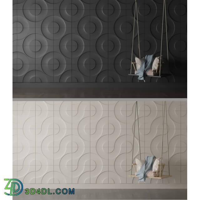 3D panel - Gypsum 3D panel _Core_