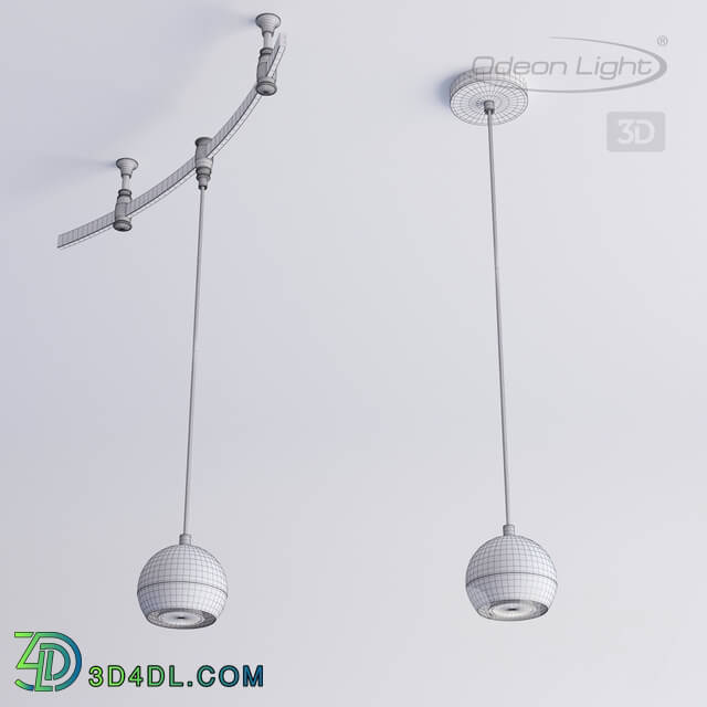 Ceiling light - Pendant light ODEON LIGHT 3801_1_ 3801 _ 1L CEMETA