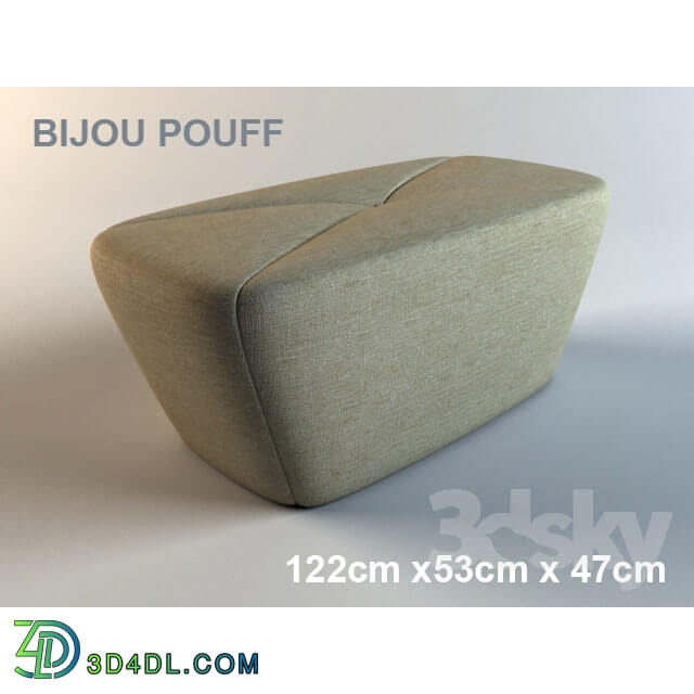 Other soft seating - BIJOU POUFF