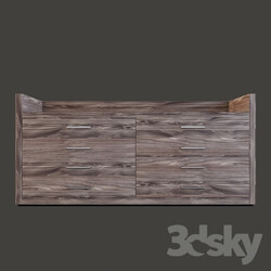 Sideboard _ Chest of drawer - Poliform Cassettiera Tweed 