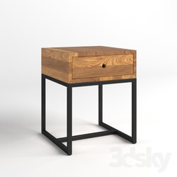 Sideboard _ Chest of drawer - Bedside table WoodInteria Oak Natur 