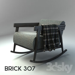 Arm chair - Brick 307 _ Armchair 