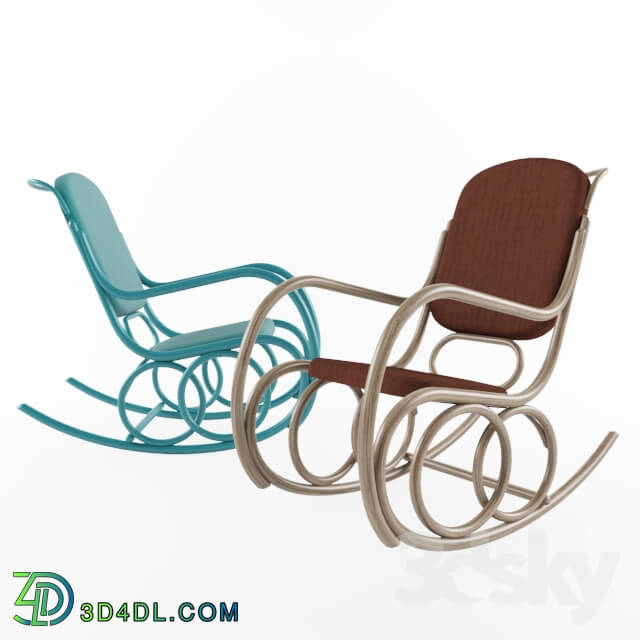 Chair - Rocking armchair dondolo