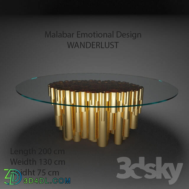 Table - Malabar Emotional Design - WANDERLUST