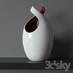 Vase - ARIA RED VASE 