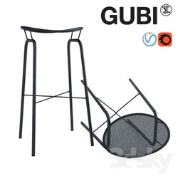 Chair - GUBI Nagasaki Stool 