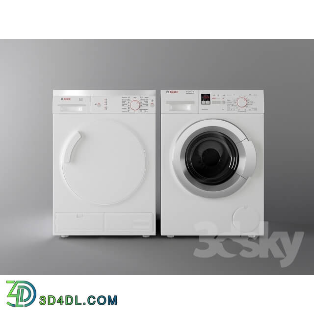 Household appliance - Washer and dryer Bosch