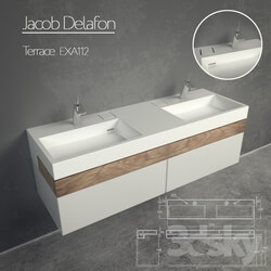 Bathroom furniture - Jacob Delafon Terrace EXA112 