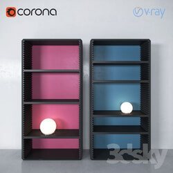 Wardrobe _ Display cabinets - Adjustable Shelves 