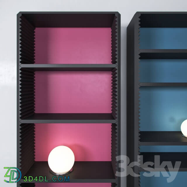 Wardrobe _ Display cabinets - Adjustable Shelves