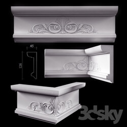 Decorative plaster - Cornice 