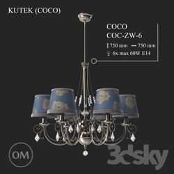 Ceiling light - KUTEK _COCO_ COC-ZW-6 