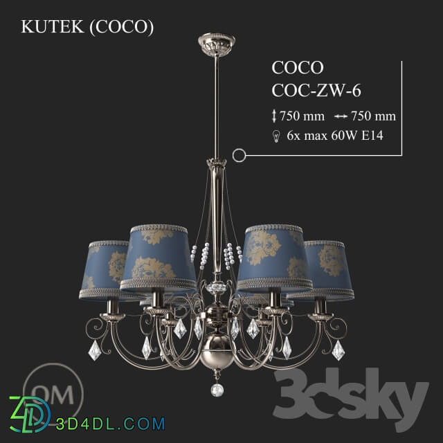 Ceiling light - KUTEK _COCO_ COC-ZW-6