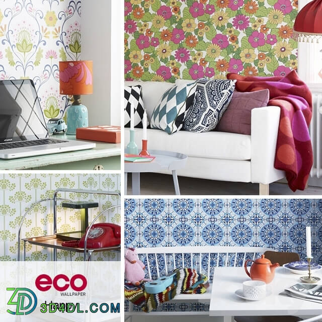Wall covering - Desktop ECO Wallpaper_ Happy collection