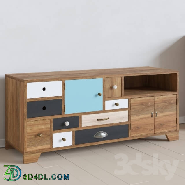 Sideboard _ Chest of drawer - Chest Aquarelle Birch