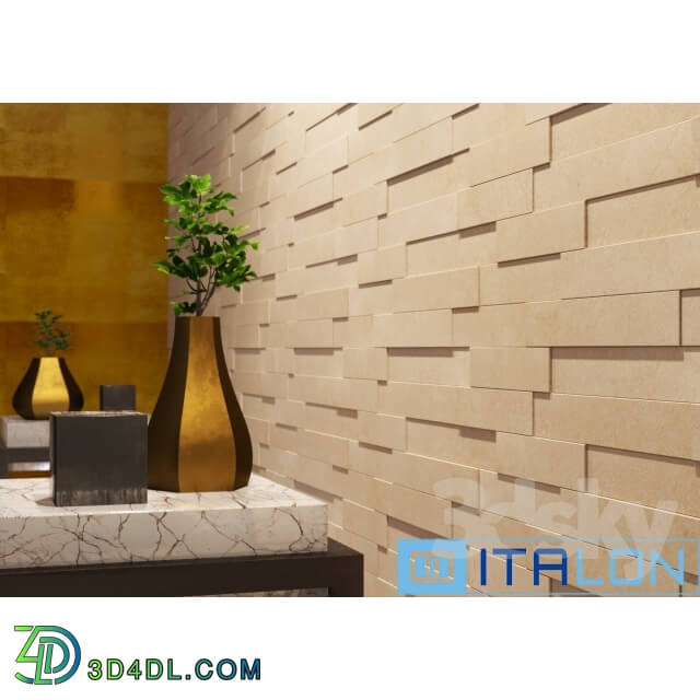 Tile - ITALON CONTEMPORA Brick 3D