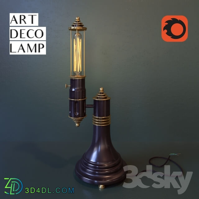 Table lamp - Art Deco Lamp