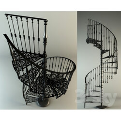 Staircase - Metal stairs 