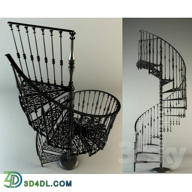 Staircase - Metal stairs