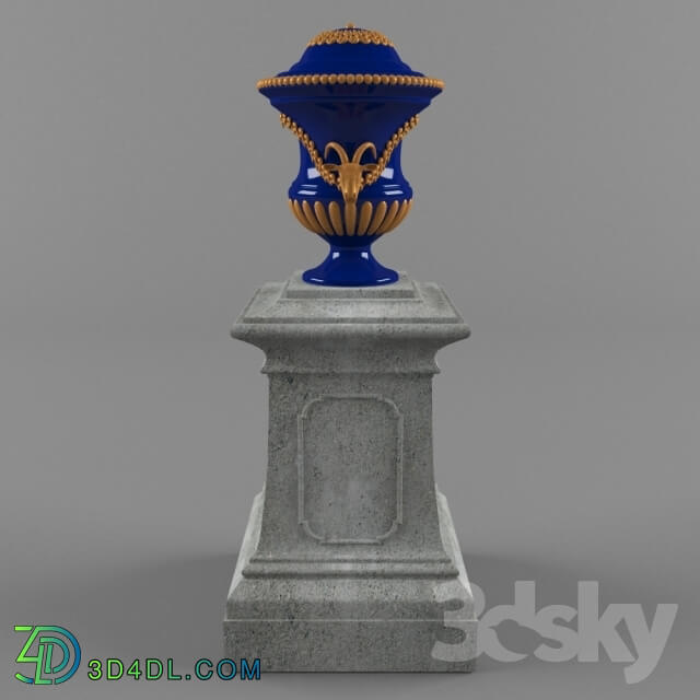 Other architectural elements - Park vase