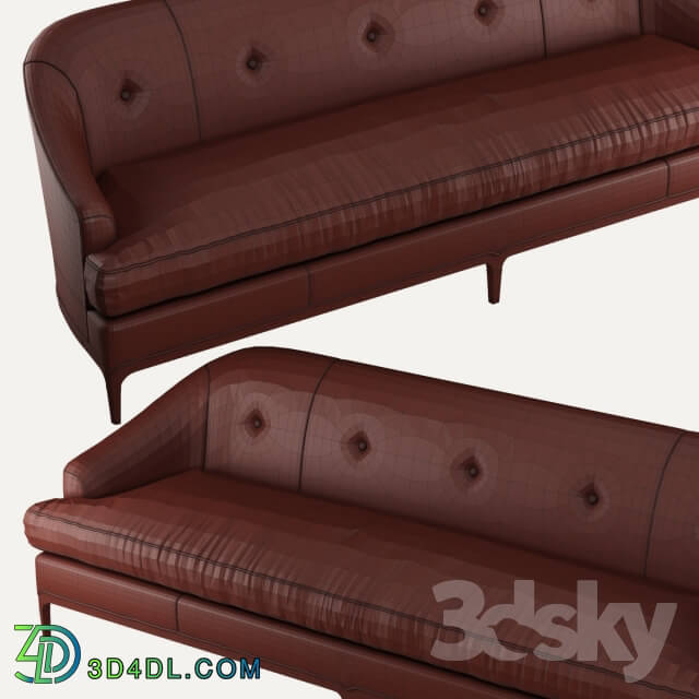 Sofa - Baker Carnelian Sofa