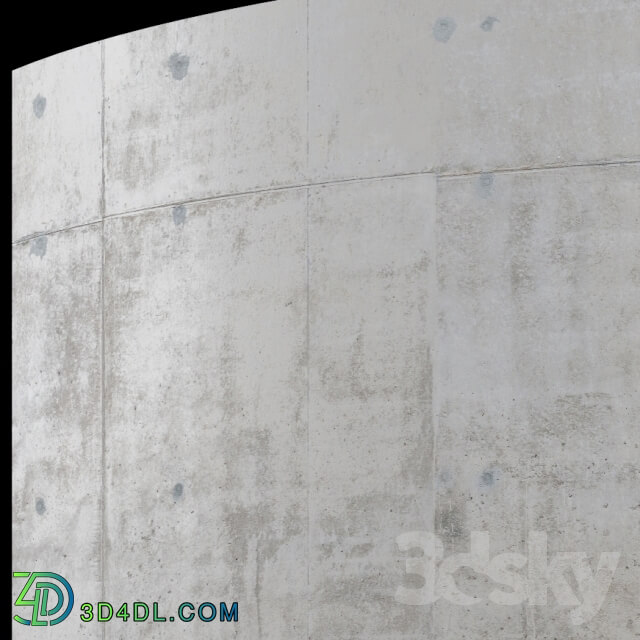 Stone - Concrete wall 5m long