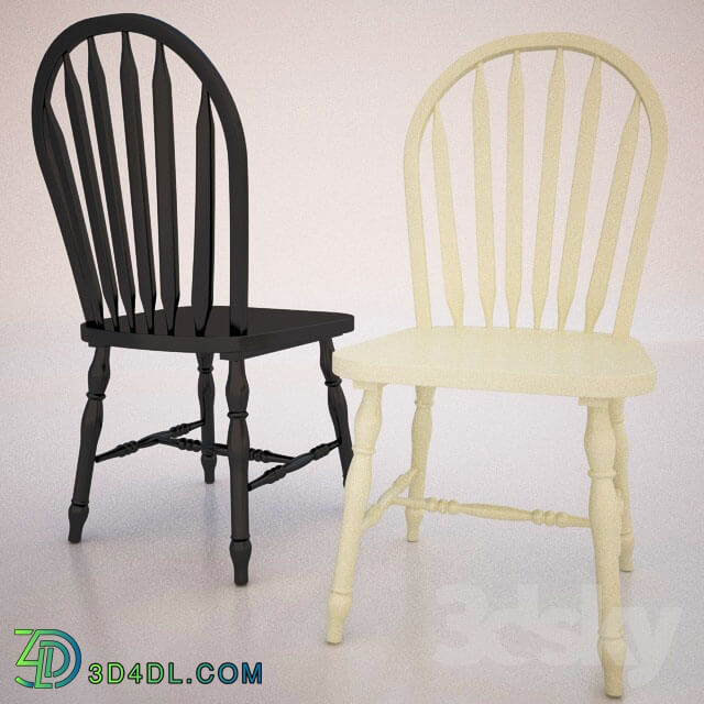 Chair - Windsor chair wooden H36 vanilla