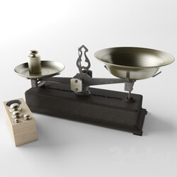 Other kitchen accessories - retro scales 