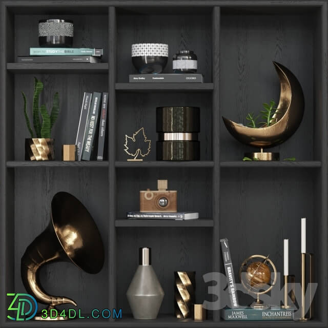 Decorative set - Decor_gold