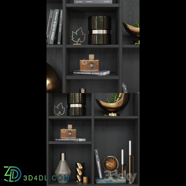 Decorative set - Decor_gold