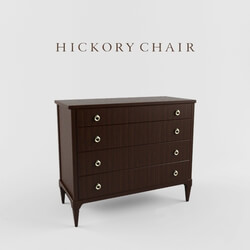 Sideboard _ Chest of drawer - Hickory Chair Comode Artisan Curved Front Chest Ash 