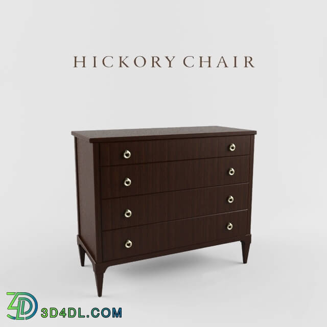 Sideboard _ Chest of drawer - Hickory Chair Comode Artisan Curved Front Chest Ash
