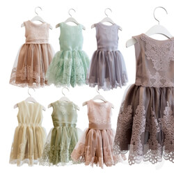 Clothes and shoes - Dresses for a little princess 