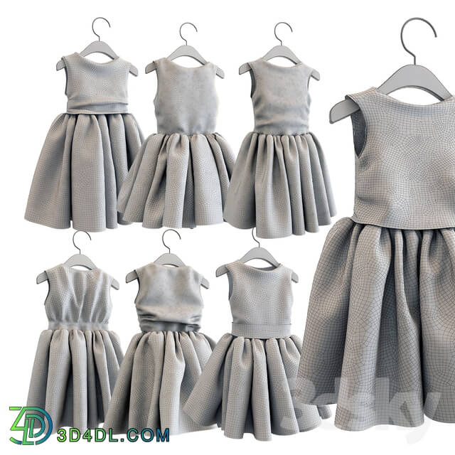 Clothes and shoes - Dresses for a little princess