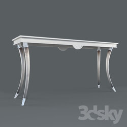 Table - Table with legs made of ivory 