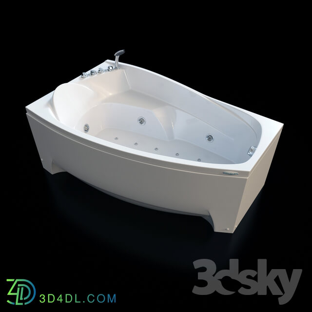 Bathtub - Acrylic hydromassage bath Doctor Jet Laluna