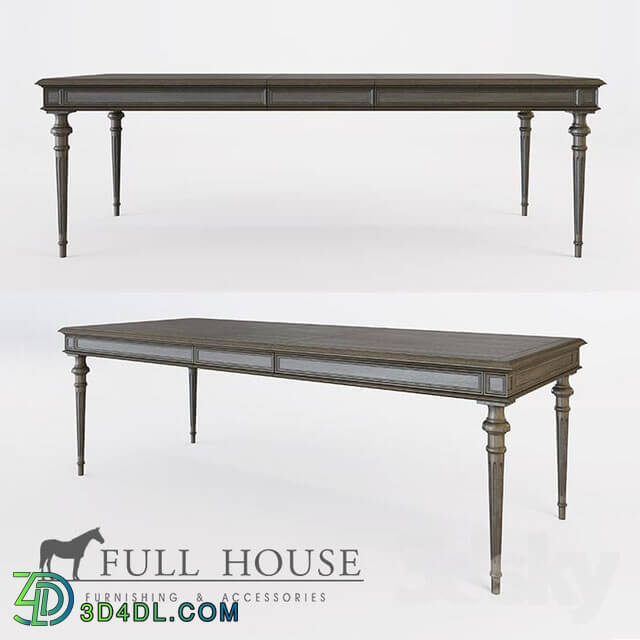 Table - Dining table sliding FULL HOUSE OM