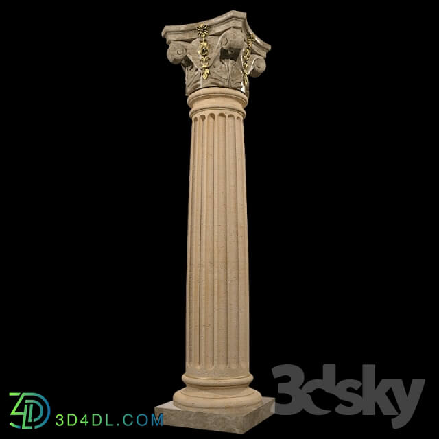 Decorative plaster - CLASSIC COLUMN