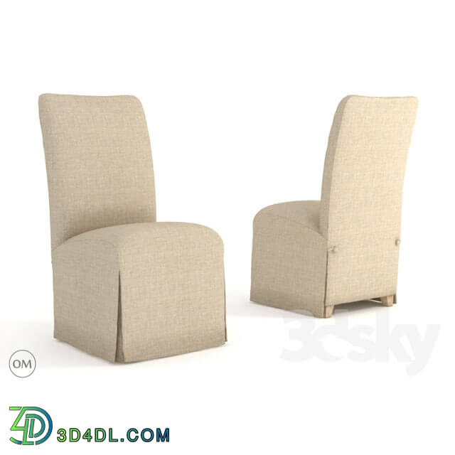 Chair - Flandia slip skirt chair 8826-1002 a015-a