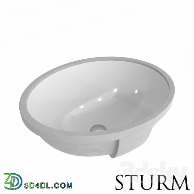 Wash basin - Built-in washbasin STURM Vita