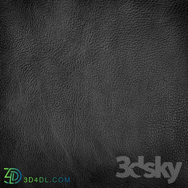 Leather - Black leather texture