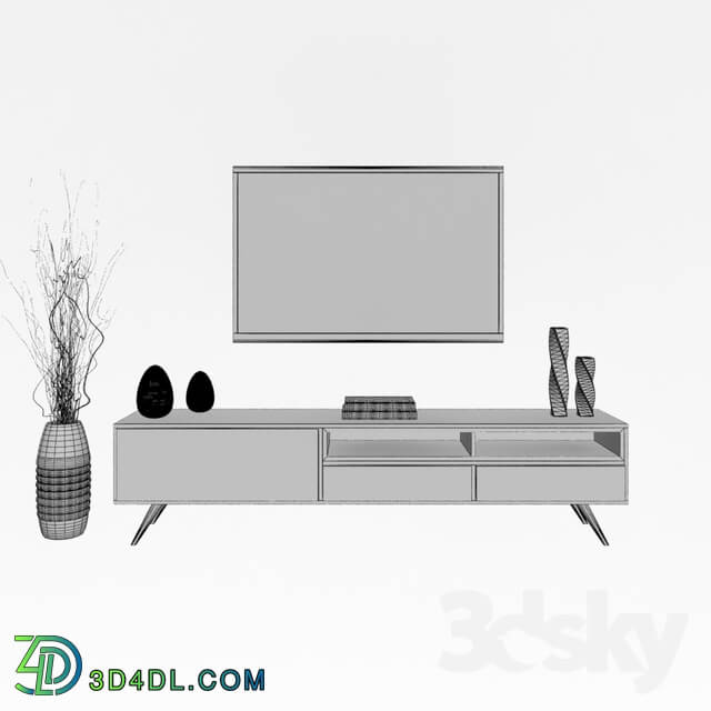 Sideboard _ Chest of drawer - Adalberto TV Stand