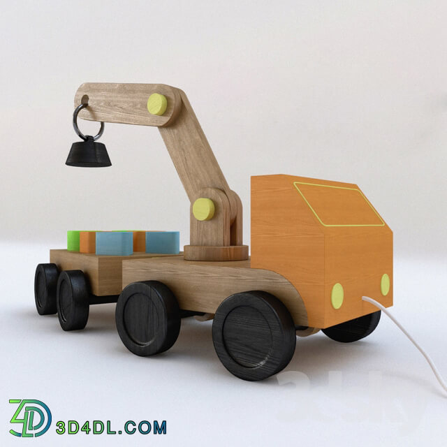 Toy - wooden truck