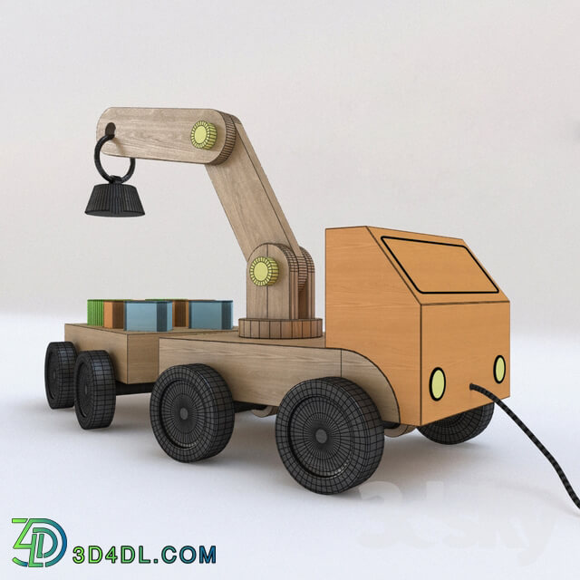 Toy - wooden truck