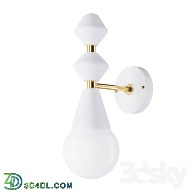 Wall light - Dome Sconce _ 1 art. 6233 from Pikartlights