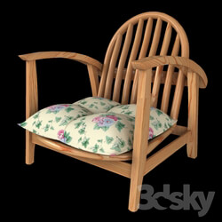 Arm chair - wooden chair 
