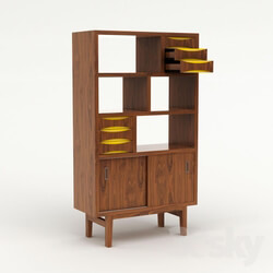 Wardrobe _ Display cabinets - Retro Relaxation Storage Unit 