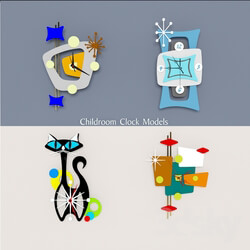 Miscellaneous - Childroom Clock Models 01 
