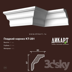 Decorative plaster - www.dikart.ru Kt-281 97Hx80mm 11.6.2019 