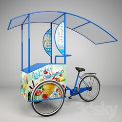 Transport - Bike with ice cream 